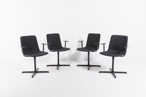 Hee Welling & Gudmundur Ludvik for Fredericia Stolefabrik armchairs Pato