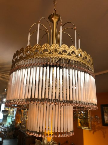 Vintage Art Deco hanglamp