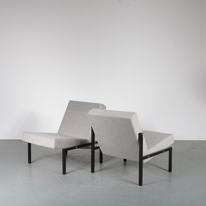 Martin Visser manufactured by Spectrum, 1960s lounge chairs, the Netherlands
