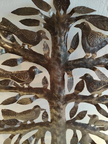 Jhonson Augustin Metal Artwork "Tree of Life,"