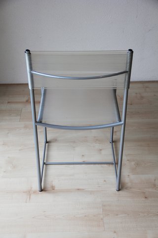 8x Spaghetti design stoelen van de Alias-collectie