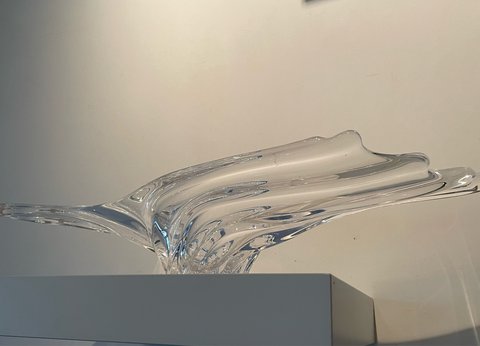 Art Vannes France Crystal bowl