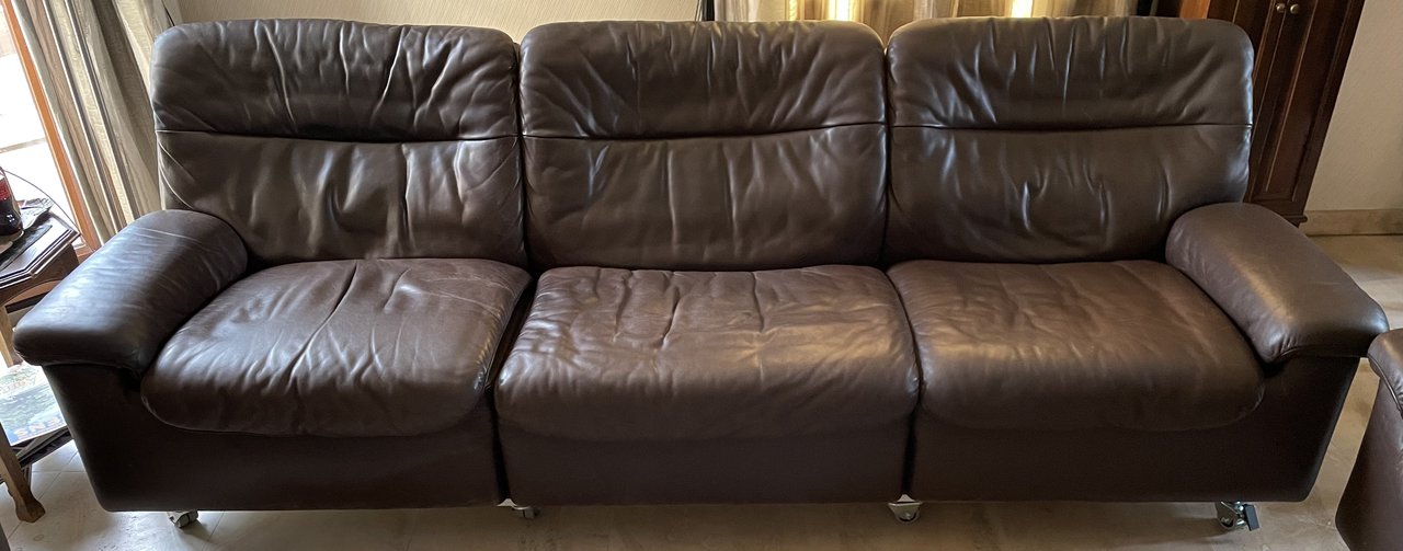 de Sede 3-seater sofa and 2x armchair image 1