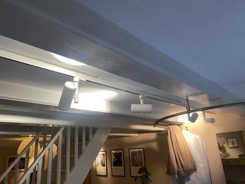 Modular Lighting Pista Track (200cm) with 4 Médard LED spots