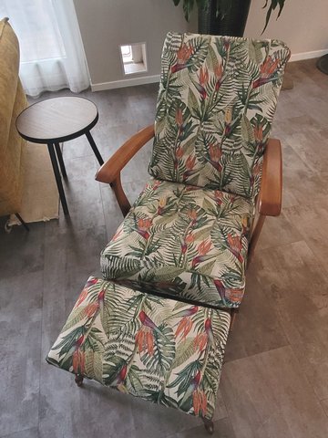 Beautiful vintage armchair, smoking chair