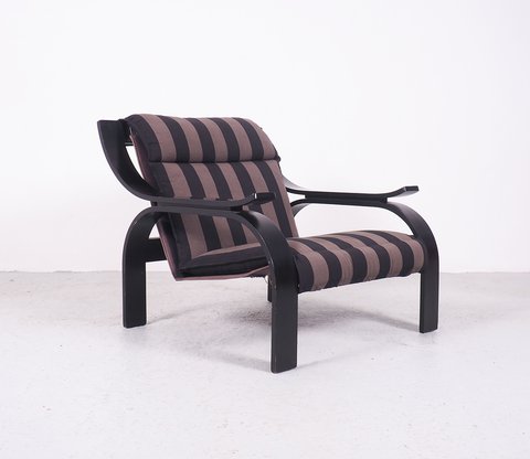 Arflex Woodline Sessel, Marco Zanussi 1960er Jahre