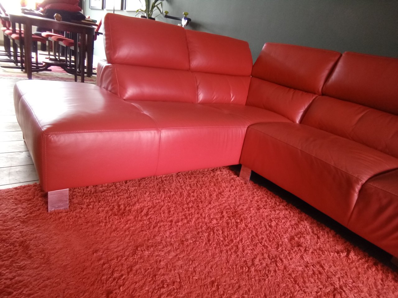 Image 4 of Lederland corner sofa