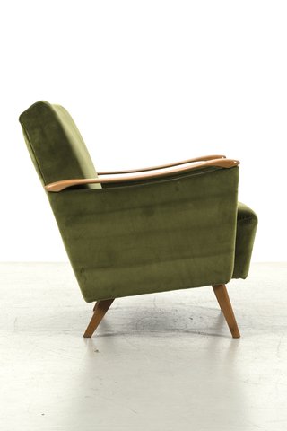 2x Vintage armchairs, set