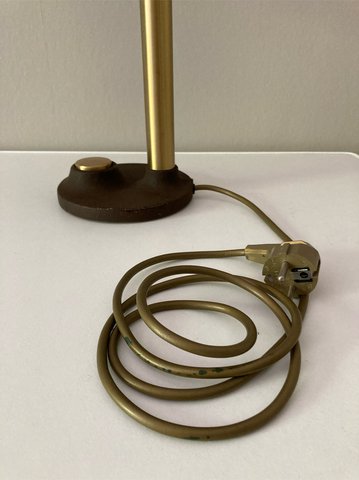 Egon Hillebrand bruine bureaulamp