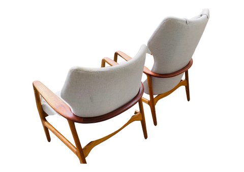 Arnold Madsen & Henry Schubell fauteuils, Bovenkamp - 50/60’s
