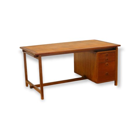 Danish design large vintage executive desk made in the 60s