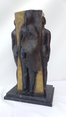 Betty Wachsstock - bronzen beeld