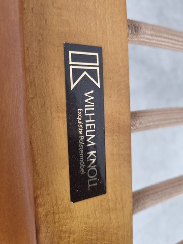 2x Wilhelm Knoll fauteuil
