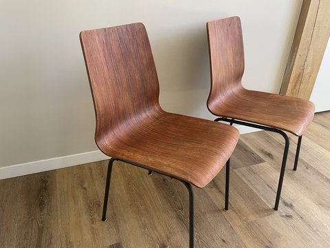 2x Friso Kramer Auping chairs