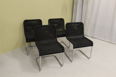 4x Design dining room chairs - TECTA 1970s