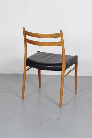 Set of 4 palisander chairs by Arne Vodder for Cado