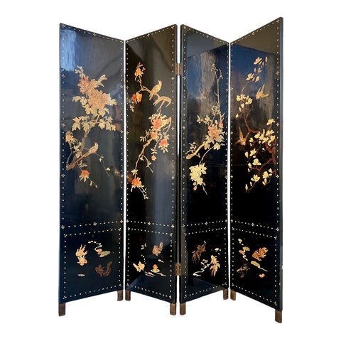 Hand painted room divider