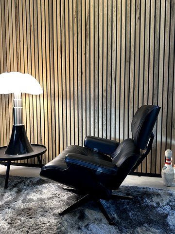 Vitra Eames Lounge Chair & Ottoman (original black ash)