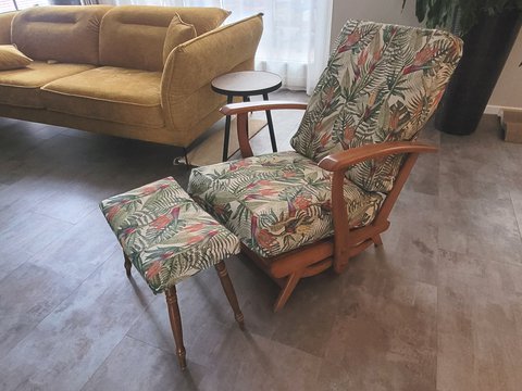 Prachtige vintage fauteuil, rokersstoel