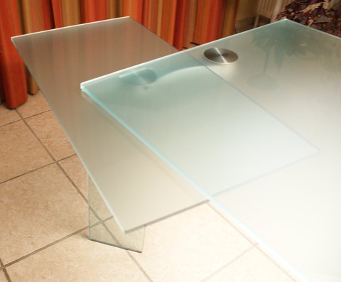 Bacco Glass Dining Table