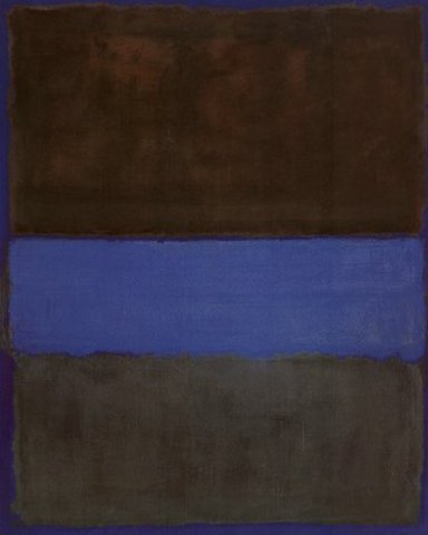 Mark Rothko - Rust and Blue No 61