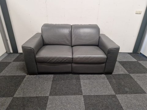 Natuzzi 2-Sitzer Entspannungsfunktion Grau