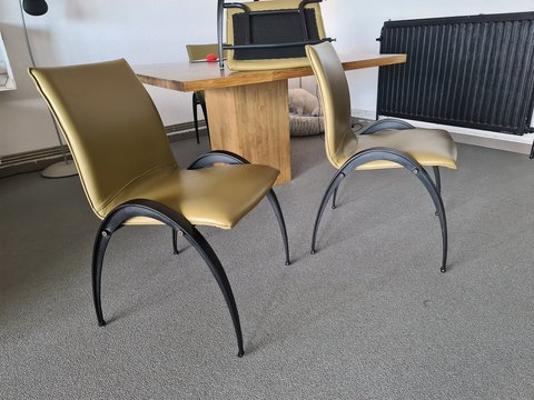 4 x Hennie De Jong Design dining room chair