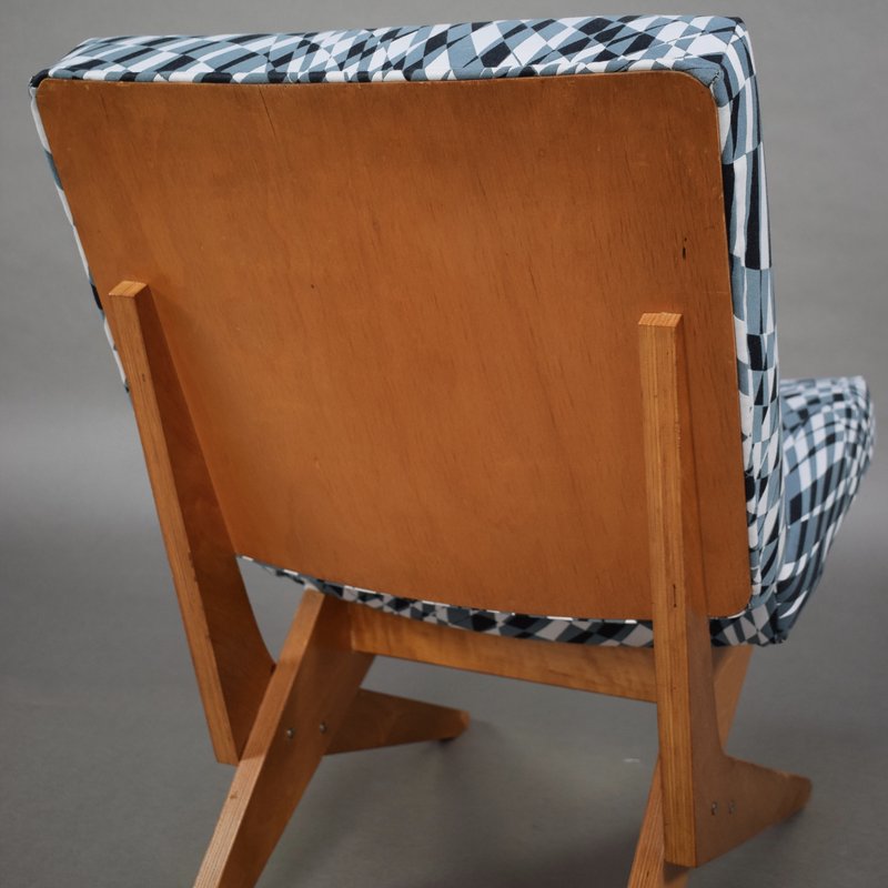 Scissor lounge chair model fb18 by Jan van Grunsven for Pastoe