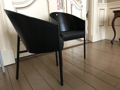 2 Costes Driade stoelen Philippe Starck