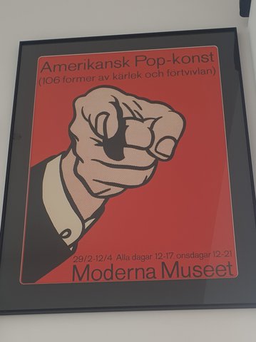 Roy Lichtenstein original poster