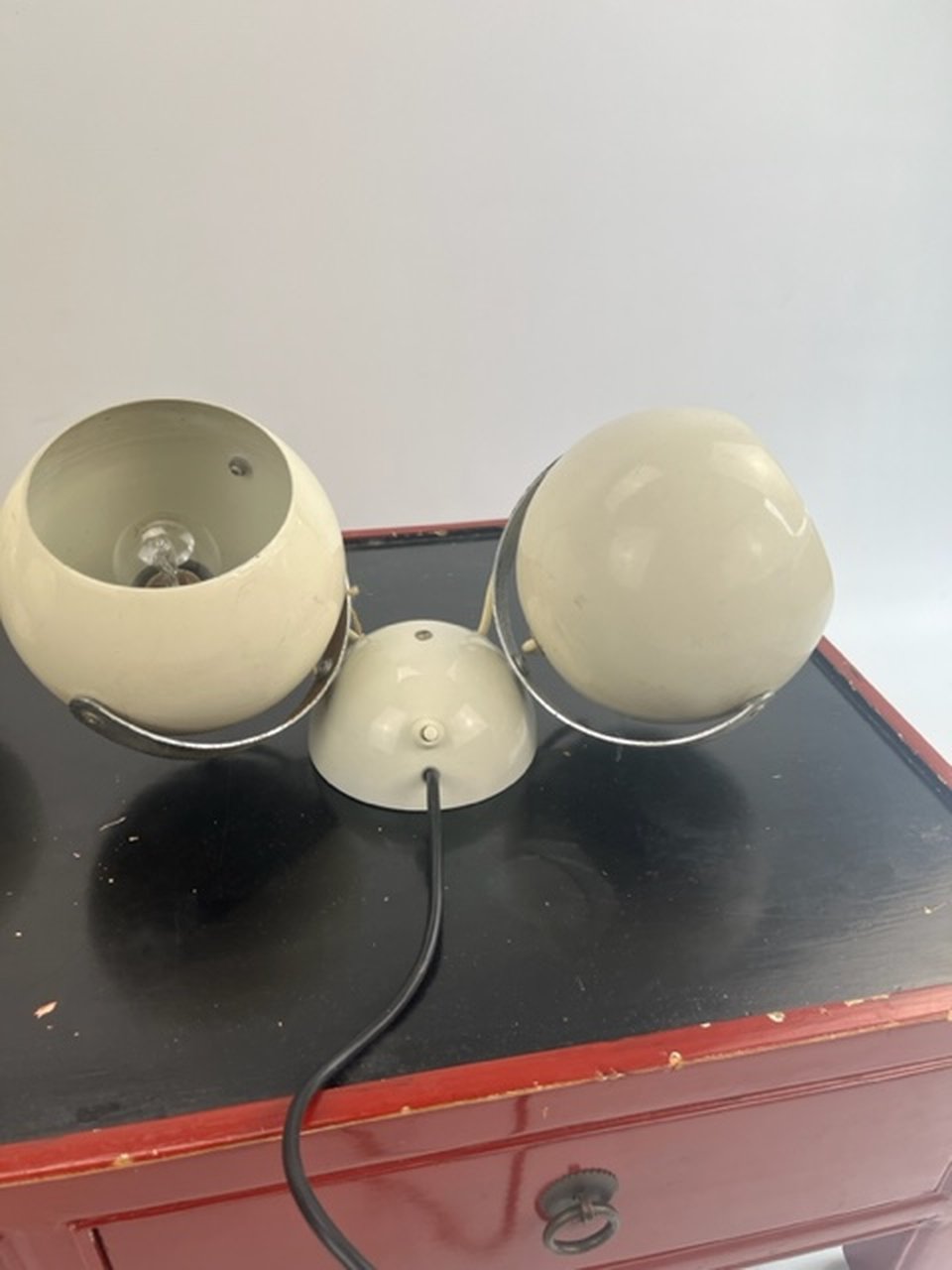 Image 4 of set of 2 double globe lamps by Anvia