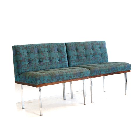 Vintage 2-Personen-Sofa / 2x Vintage-Sessel