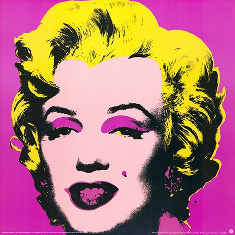 Andy Warhol - Marilyn Monroe (pink)