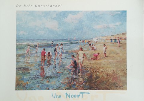 A.van Noort A day at the beach /dagje aan zee