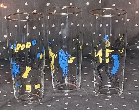 3x Ritzenhoff glasses