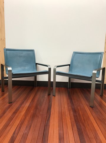 2 Matteo Grassi lounge chairs