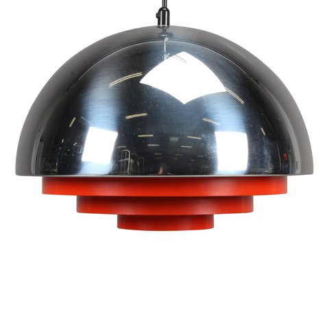 Fog & Mørup vintage Deens design Jo Hammerborg hanglamp, model "Milieu"