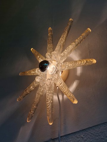 2x Mid century design Aro star light wandlamp