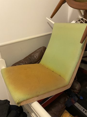 Vintage mid century lounge chair