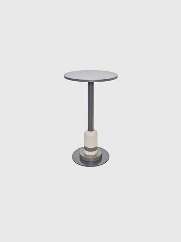 Design standing tables-bistro Memphis style by Bobsin for Puik