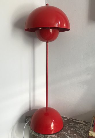 Vintage mushroom tafellamp