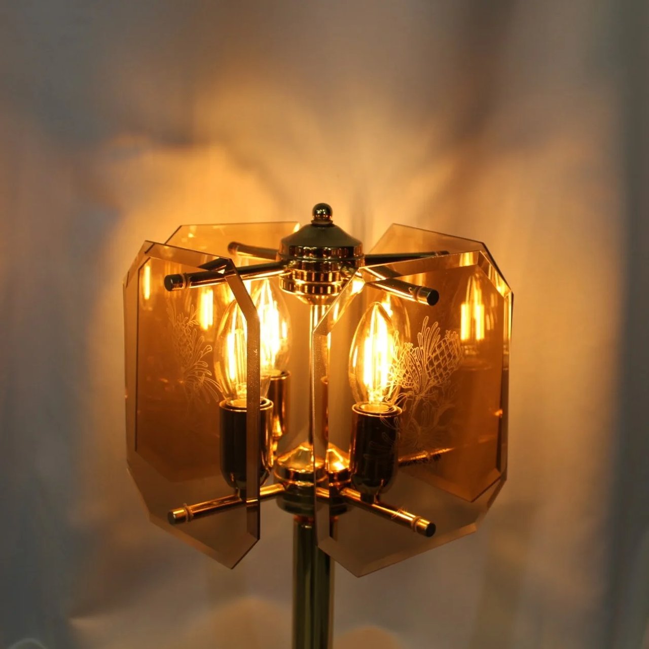 Vintage tafellamp Hollywood Regency image 6