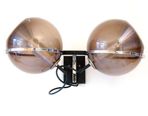 Vintage Globe wandlamp