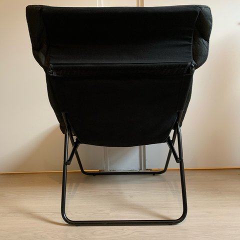 Vintage tube frame lounge chair by 