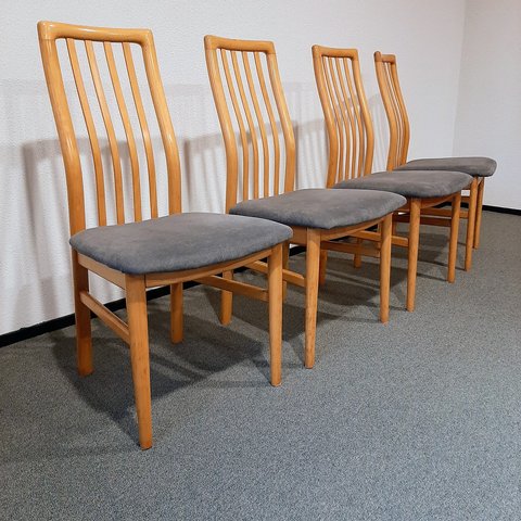 4x Kai Kristiansen model 170 chairs