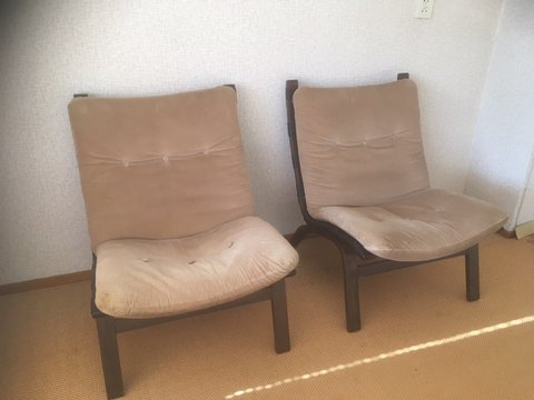 2 x Farstrup Deens design fauteuils