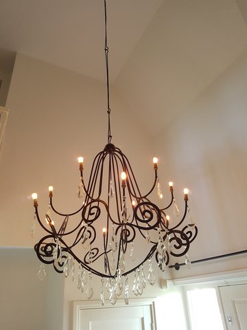 Maroeska Metz chandelier