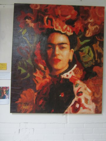 Peter Donkersloot Frida Kahlo „berühmte mexikanische Künstlerin“