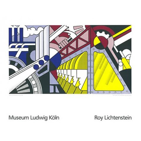 Roy Lichtenstein    Kleurenoffset   Study For Preparedness  uit 1968