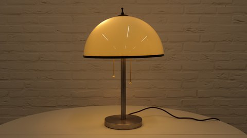 Vintage Tafellamp Mushroom model